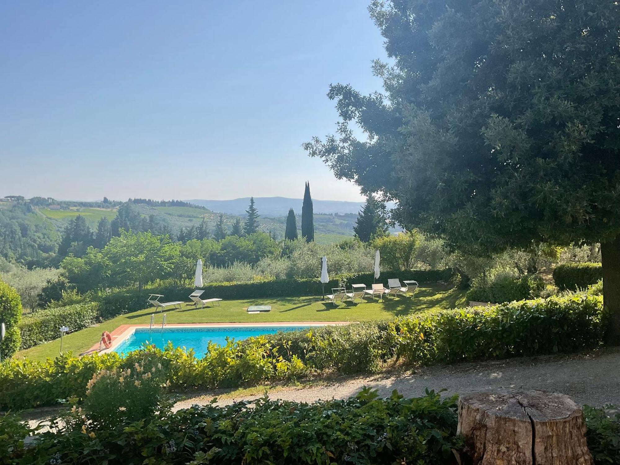 Villa Il Borraccio Tavarnelle Val di Pesa Kültér fotó