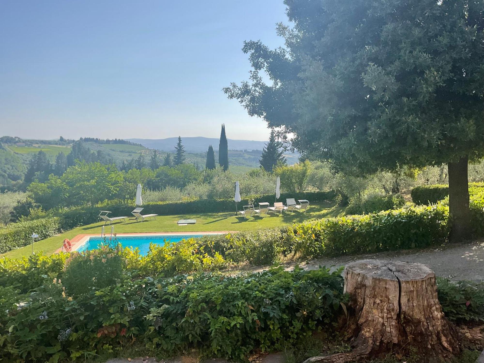 Villa Il Borraccio Tavarnelle Val di Pesa Kültér fotó