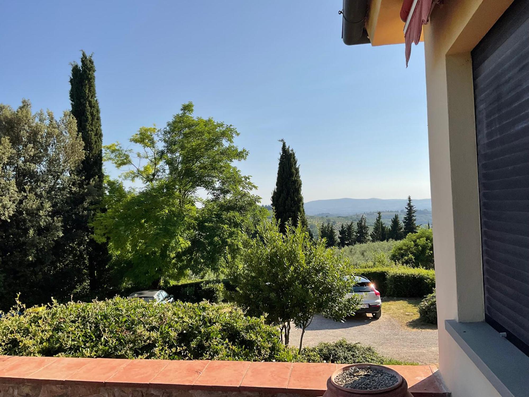 Villa Il Borraccio Tavarnelle Val di Pesa Kültér fotó