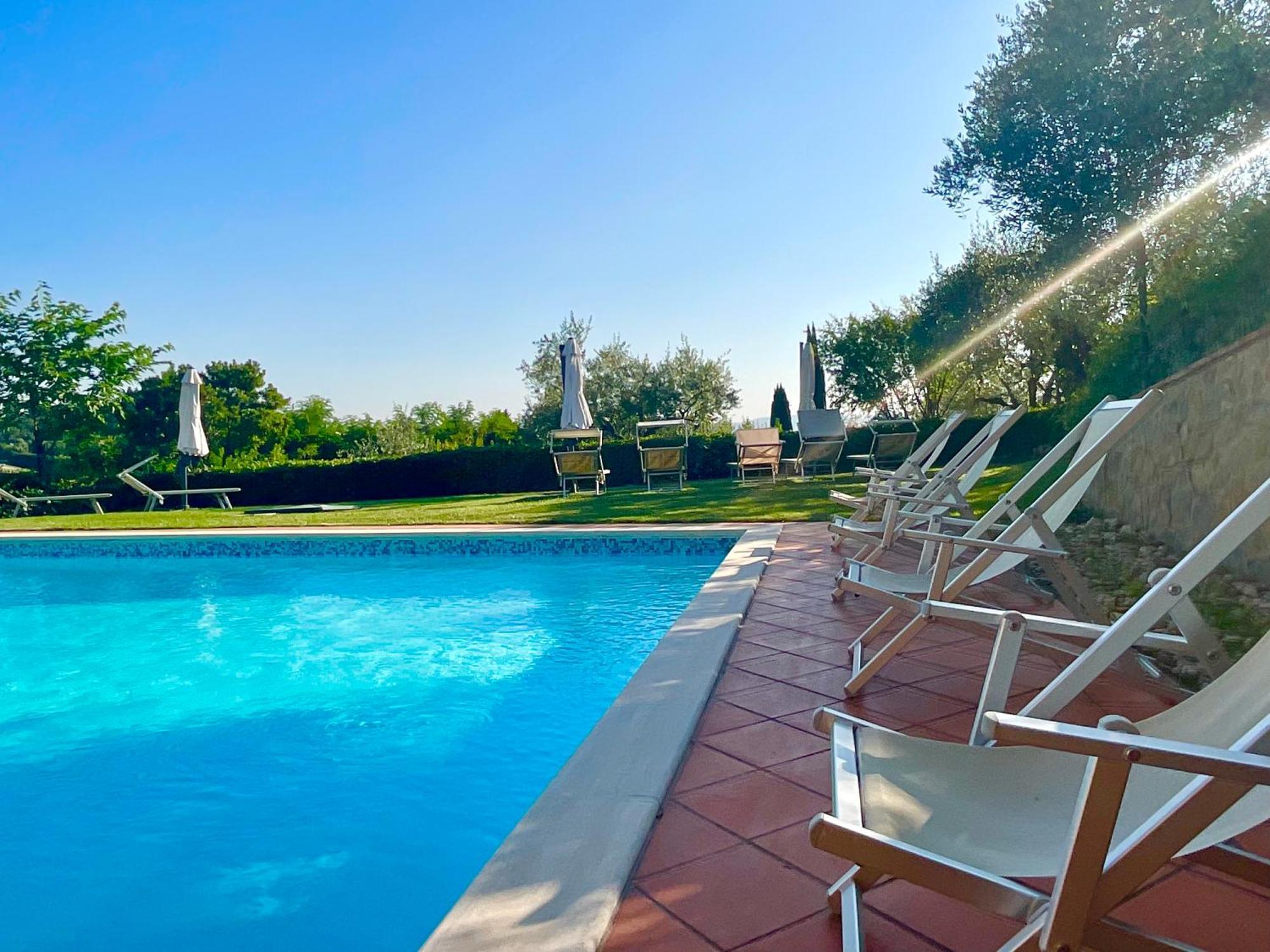 Villa Il Borraccio Tavarnelle Val di Pesa Kültér fotó