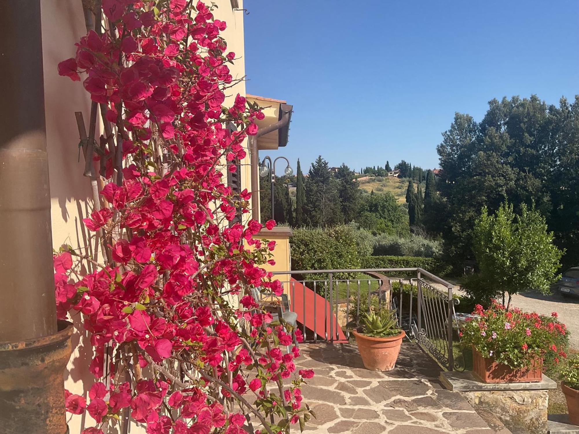Villa Il Borraccio Tavarnelle Val di Pesa Kültér fotó