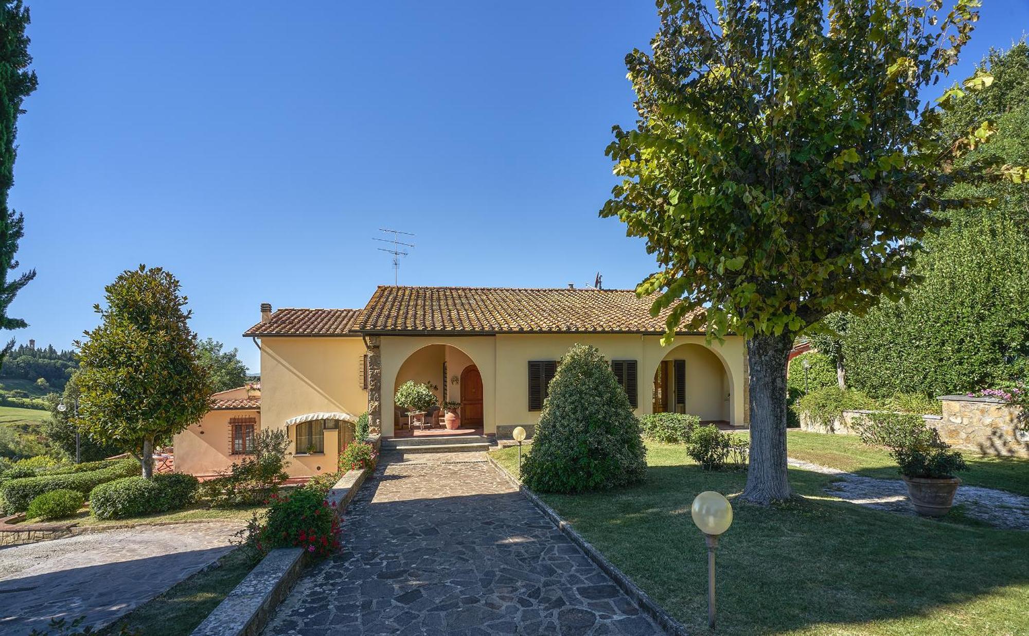Villa Il Borraccio Tavarnelle Val di Pesa Kültér fotó