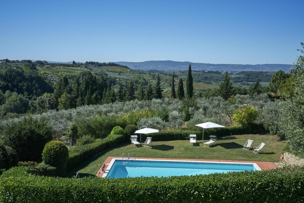 Villa Il Borraccio Tavarnelle Val di Pesa Kültér fotó